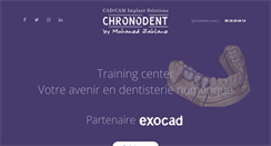 Desktop Screenshot of chronodent.com