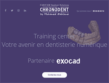 Tablet Screenshot of chronodent.com